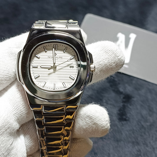 White Patek Philippe Heritage