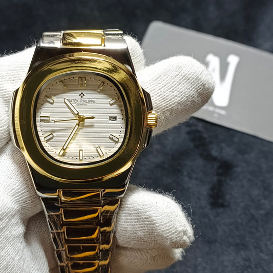 Golden White Patek Philippe Heritage